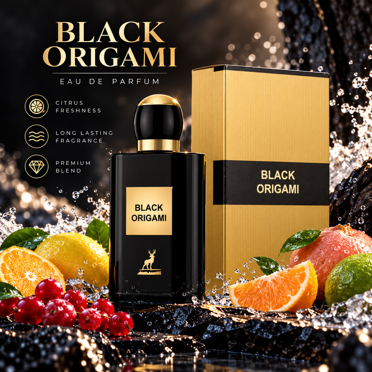 Maison Alhambra Black Origami Eau de Parfum 3.4 oz