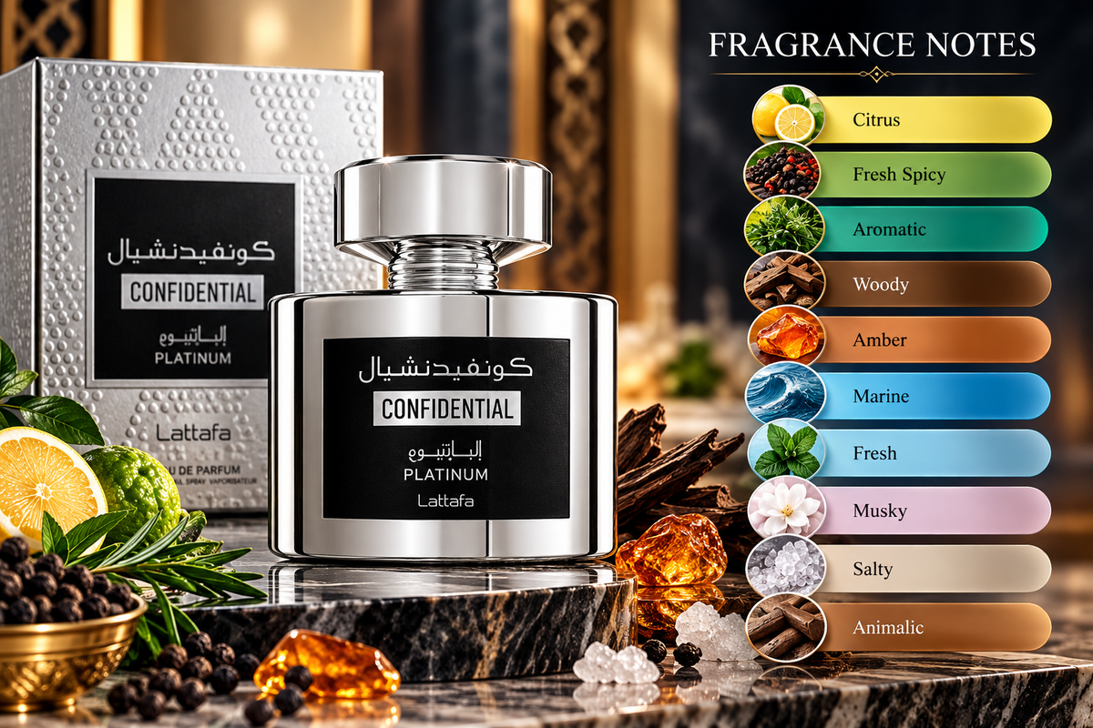 Lattafa confidential platinum