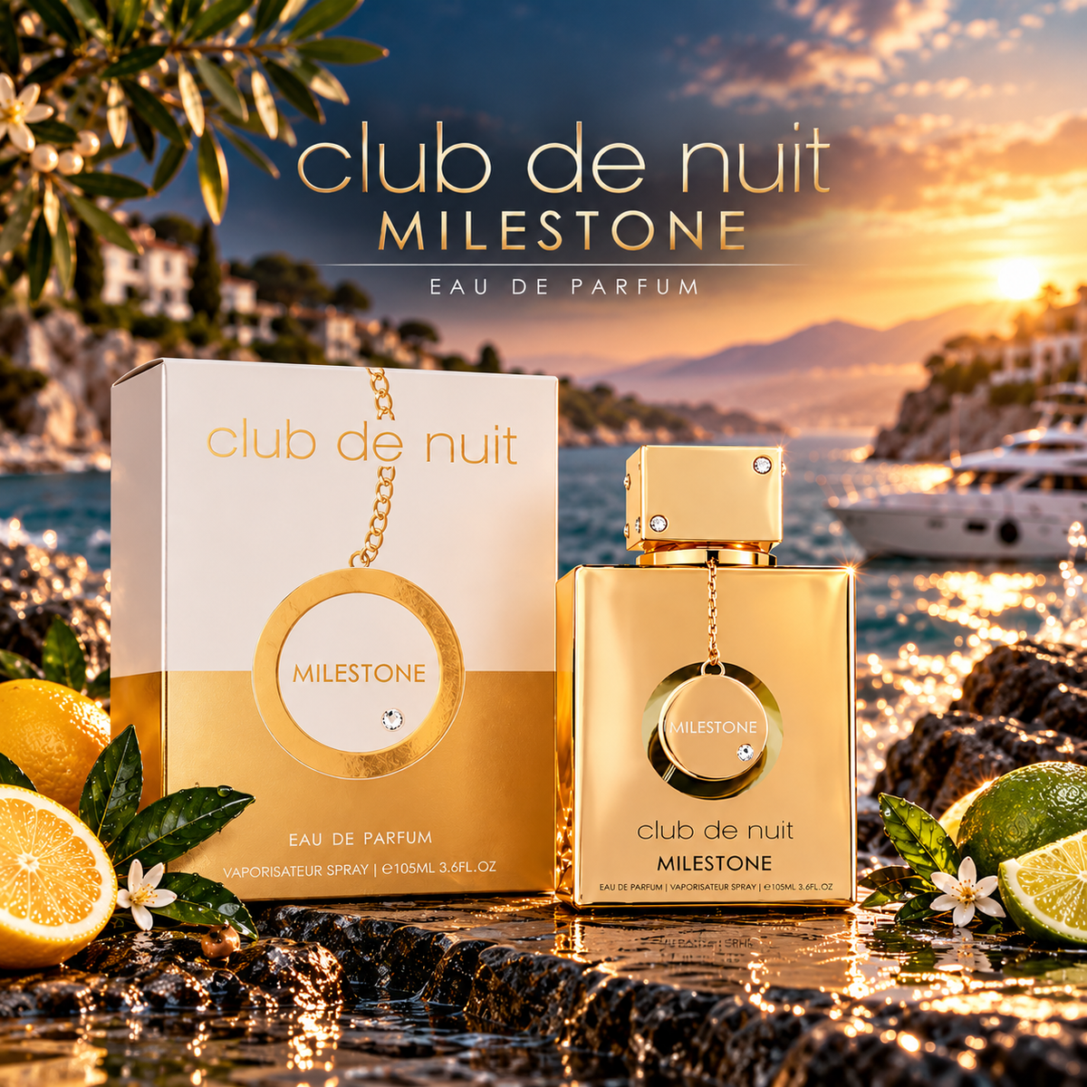 Armaf Club De Nuit Milestone Eau de Parfum 3.6 oz