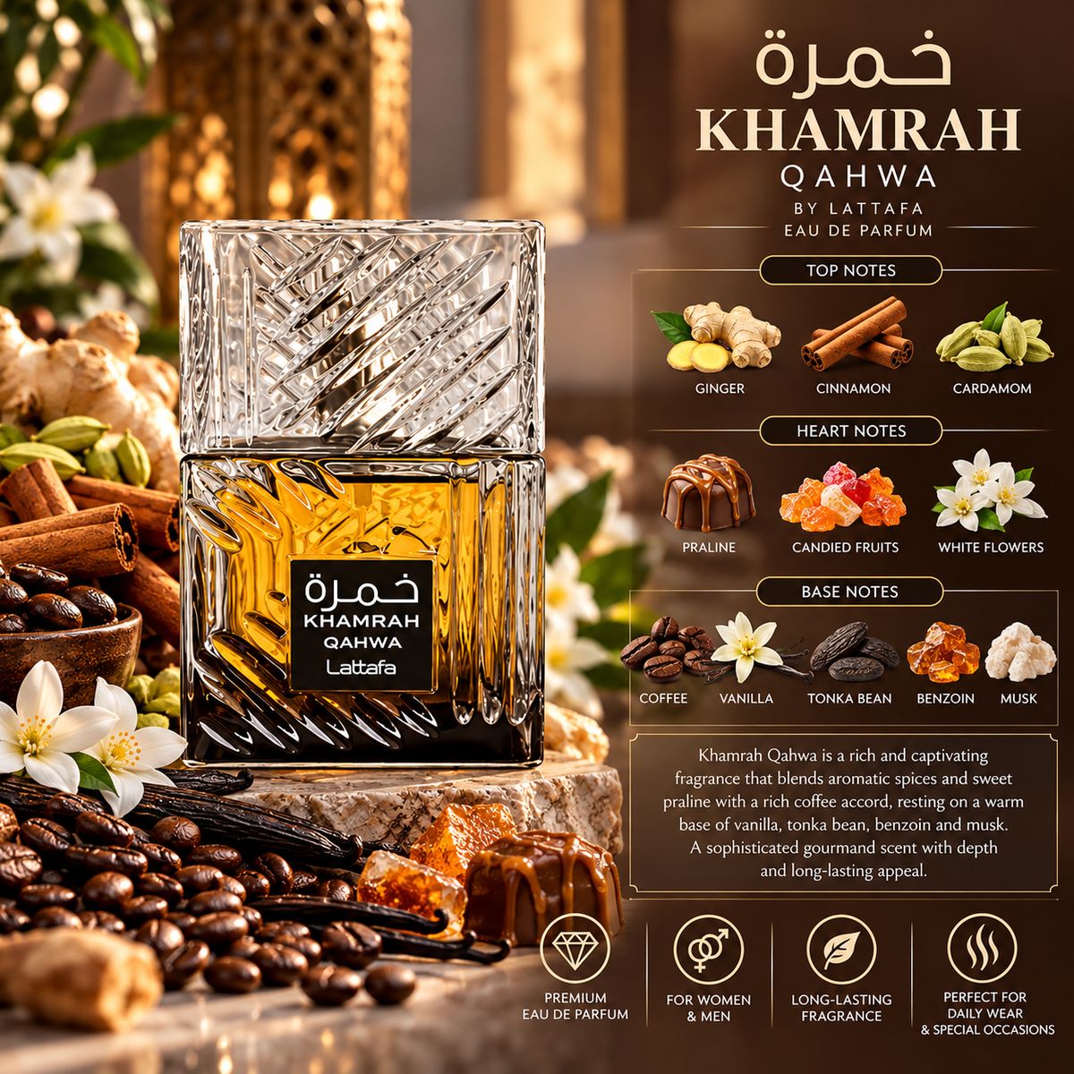 Lattafa Khamrah Qahwa