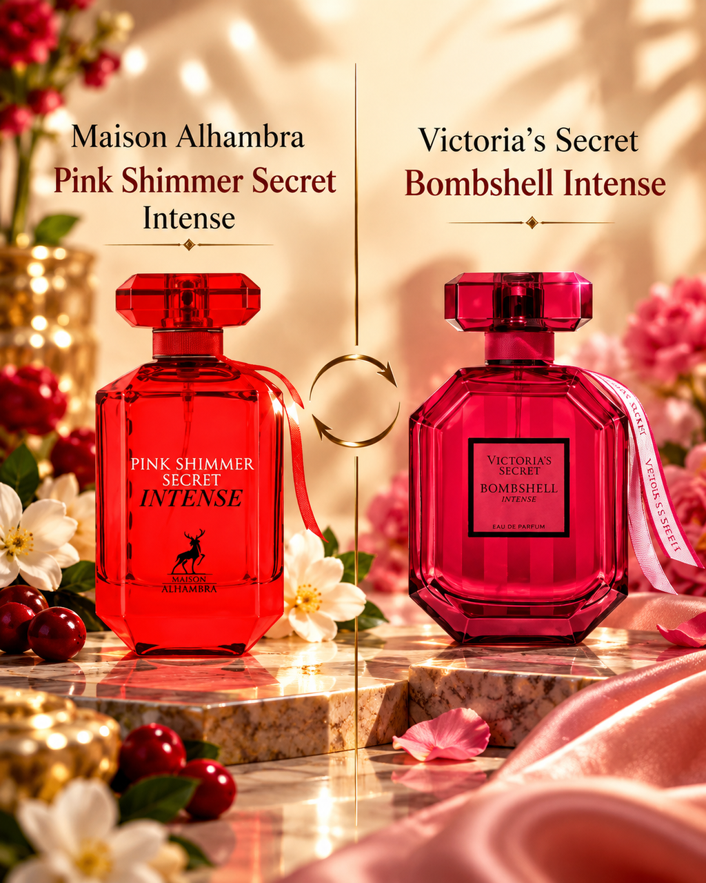 Maison alhambra Pink shimmer secret intense