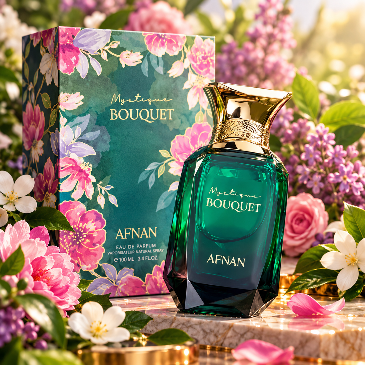 Afnan Mystique Bouquet Eau de Parfum 3.3 oz