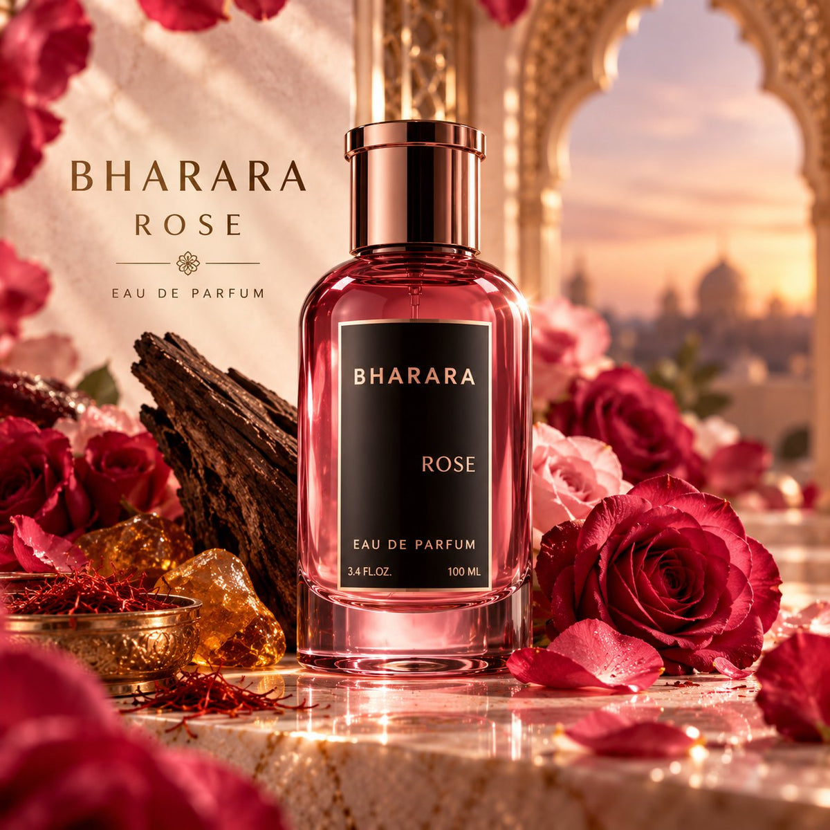 Bharara Rose Eau de Parfum 3.4 oz